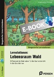 Cover von Lernstationen: Lebensraum Wald