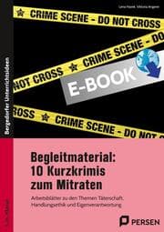 Cover von Begleitmaterial: 10 Kurzkrimis zum Mitraten