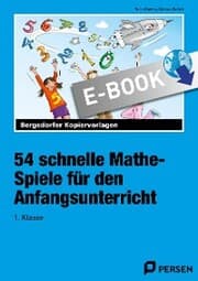 Cover von 54 schnelle Mathe-Spiele für den Anfangsunterricht