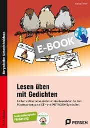 Cover von Lesen üben mit Gedichten