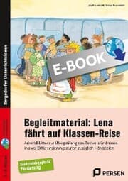 Cover von Begleitmaterial: Lena fährt auf Klassen-Reise