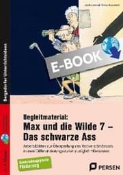 Cover von Begleitmat.: Max und die wilde 7- Das schwarze Ass