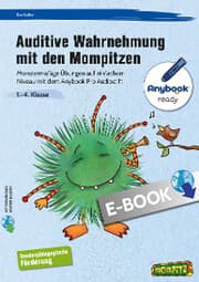Cover von Auditive Wahrnehmung mit den Mompitzen - Anybook