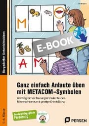 Cover von Ganz einfach Anlaute üben mit METACOM-Symbolen