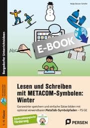 Cover von Lesen und Schreiben mit METACOM-Symbolen: Winter