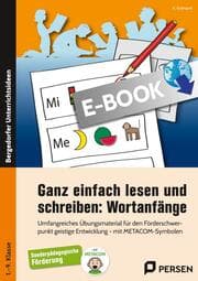Cover von Ganz einfach lesen und schreiben: Wortanfänge