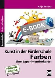 Cover von Kunst in der Förderschule: Farben
