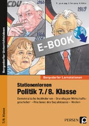 Cover von Stationenlernen Politik 7./8. Klasse