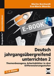 Cover von Deutsch jahrgangsübergreifend unterrichten 2