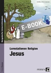 Cover von Lernstationen Religion: Jesus