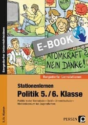 Cover von Stationenlernen Politik 5./6. Klasse