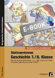 Cover von Stationenlernen Geschichte 7./8. Klasse - Band 2