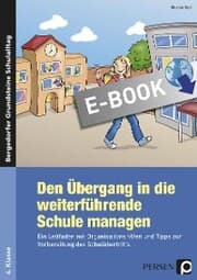 Cover von Den Übergang in die weiterführende Schule managen