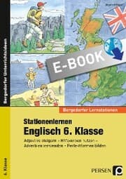 Cover von Stationenlernen Englisch 6. Klasse