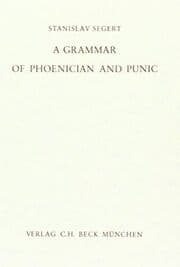 Cover von A Grammar of Phoenician and Punic