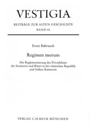 Cover von Regimen morum