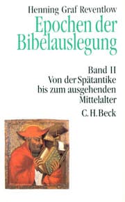 Cover von Epochen der Bibelauslegung Bd. II: Von der Spätantike bis zum Ausgang des Mittelalters