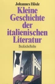 Cover von Kleine Geschichte der italienischen Literatur