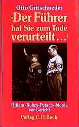 Cover von Der Führer hat sie zum Tode verurteilt