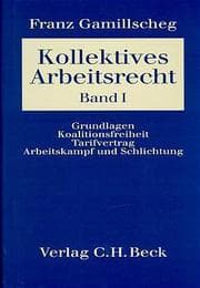 Cover von Kollektives Arbeitsrecht I