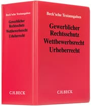 Cover von Gewerblicher Rechtsschutz/Wettbewerbsrecht/Urheberrecht