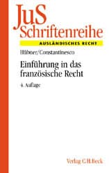 Cover von Einführung in das französische Recht