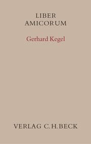 Cover von Liber amicorum Gerhard Kegel