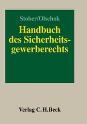 Cover von Handbuch des Sicherheitsgewerberechts