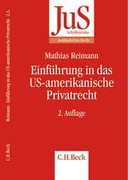 Cover von Einführung in das US-amerikanische Privatrecht