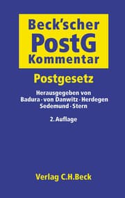 Cover von Beck'scher PostG-Kommentar