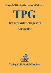 Cover von Transplantationsgesetz