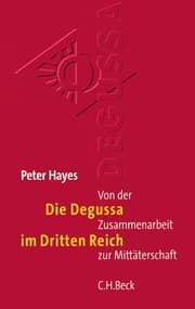 Cover von Die Degussa im Dritten Reich