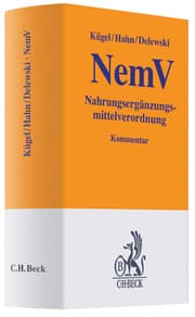 Cover von Nahrungsergänzungsmittel-Verordnung. NemV