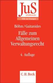 Cover von Fälle zum allgemeinen Verwaltungsrecht