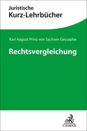 Cover von Rechtsvergleichung
