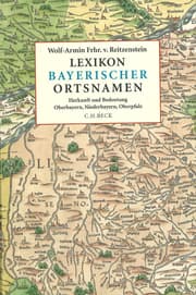 Cover von Lexikon bayerischer Ortsnamen