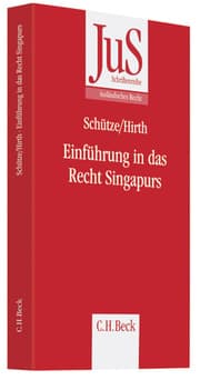 Cover von Einführung in das Recht Singapurs