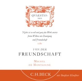 Cover von Von der Freundschaft