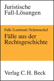 Cover von Fälle aus der Rechtsgeschichte