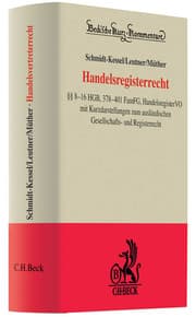 Cover von Handelsregisterrecht