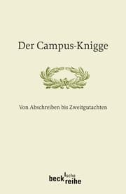 Cover von Der Campus-Knigge