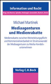 Cover von Mediaagenturen und Medienrabatte