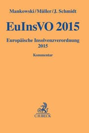 Cover von EuInsVO 2015