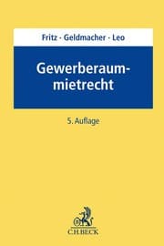 Cover von Gewerberaummietrecht
