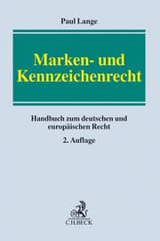 Cover von Marken- und Kennzeichenrecht