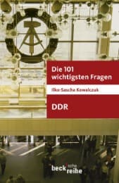 Cover von Die 101 wichtigsten Fragen - DDR