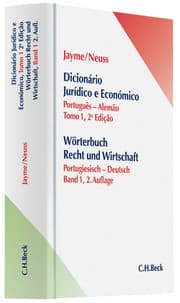 Cover von Wörterbuch Recht und Wirtschaft I: Portugiesisch - Deutsch