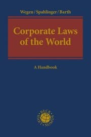 Cover von Corporate Laws of the World
