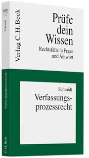Cover von Verfassungsprozessrecht