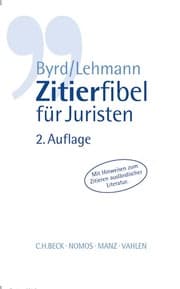 Cover von Zitierfibel für Juristen